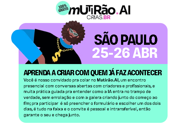 KondZilla, Flint, GR6 e OpenAI unem forças para criar curso de IA com instrutores virtuais na plataforma Mutirão.AI