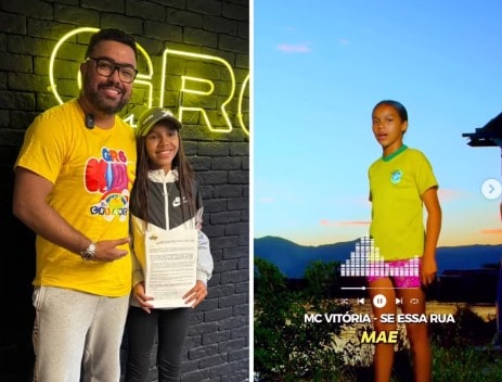 MC Vitória, 13 anos, conquista a internet com “Se Essa Rua Fosse Minha” e firma parceria com a GR6