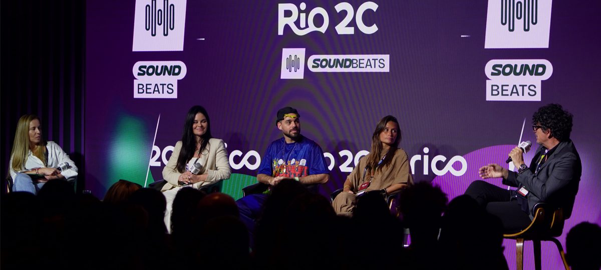 Rio2C promove debate sobre o Brasil no mercado latino com a presença de Papatinho, Marcela Moreira, Gustavo Menéndez, Mariana Madjarof e Cris Falcão