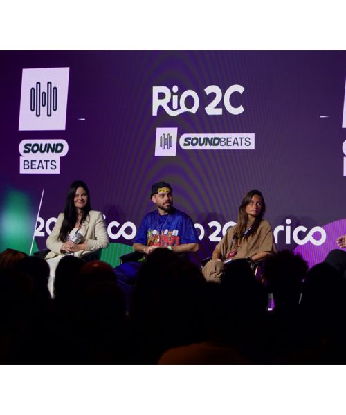 Rio2C promove debate sobre o Brasil no mercado latino com a presença de Papatinho, Marcela Moreira, Gustavo Menéndez, Mariana Madjarof e Cris Falcão