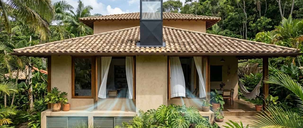 Inovadora chaminé solar promete abaixar temperatura interna em 15°C sem depender de eletricidade e com investimento acessível